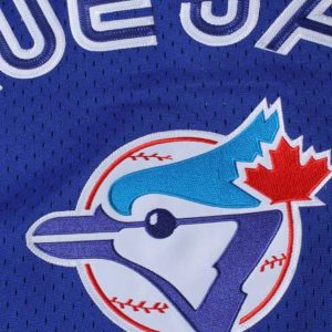 Men’s Toronto Blue Jays Joe Carter Mitchell & Ness Royal 1993 Authentic Cooperstown Collection Mesh Batting Practice Jersey