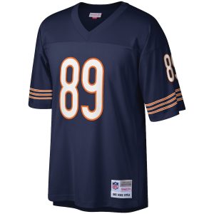 Men’s Chicago Bears Mike Ditka Mitchell & Ness Navy Retired Player Legacy Replica Jersey