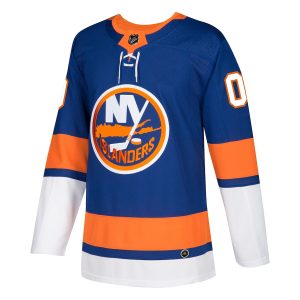 Men’s New York Islanders adidas Royal Authentic Custom Jersey