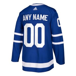 Men’s Toronto Maple Leafs adidas Blue Authentic Custom Jersey