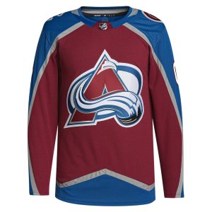 Men’s Colorado Avalanche adidas Burgundy Home Primegreen Authentic Custom Jersey