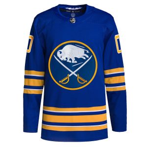 Men’s Buffalo Sabres adidas Royal Home Primegreen Authentic Custom Jersey