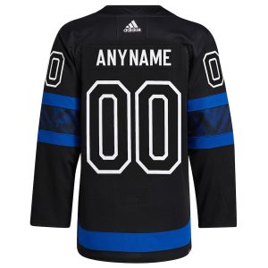 Men’s adidas Black Authentic Toronto Maple Leafs x drew house Alternate Custom Jersey