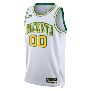 Unisex Houston Rockets Nike White 2022/23 Custom Swingman Jersey – Classic Edition