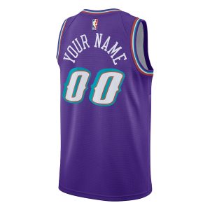 Unisex Utah Jazz Nike Purple 2022/23 Custom Swingman Jersey – Classic Edition