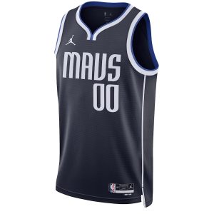 Unisex Dallas Mavericks Jordan Brand Navy 2022/23 Swingman Custom Jersey – Statement Edition