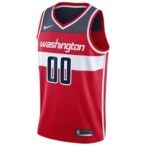 Men’s Washington Wizards Nike Red 2020/21 Swingman Custom Jersey – Icon Edition