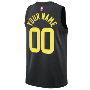 Unisex Utah Jazz Jordan Brand Black 2022/23 Swingman Custom Jersey – Statement Edition