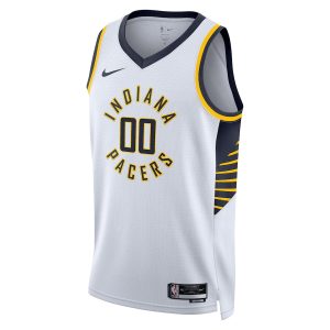 Unisex Indiana Pacers Nike White Swingman Custom Jersey – Association Edition