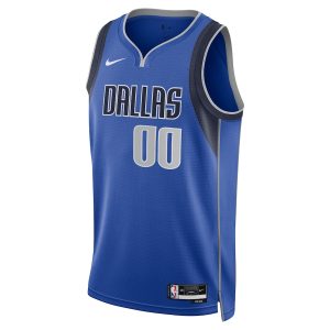 Unisex Dallas Mavericks Nike Blue Swingman Custom Jersey – Icon Edition