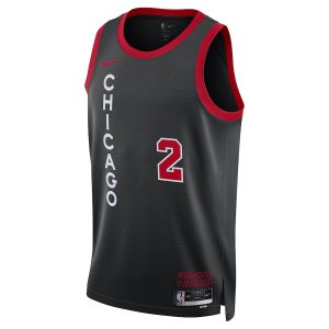 Unisex Chicago Bulls Lonzo Ball Nike Black 2023/24 Swingman Jersey – City Edition