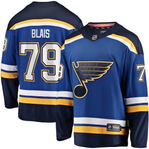 Men’s St. Louis Blues Sammy Blais Fanatics Branded Blue Home Breakaway Jersey