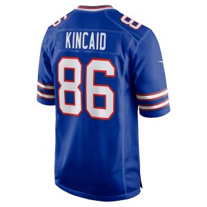 Men’s Buffalo Bills Dalton Kincaid Nike Royal 2023 NFL Draft First Round Pick Game Jersey