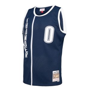 Men’s Oklahoma City Thunder Russell Westbrook Mitchell & Ness Blue 2015/16 Swingman Jersey