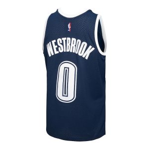 Men’s Oklahoma City Thunder Russell Westbrook Mitchell & Ness Blue 2015/16 Swingman Jersey