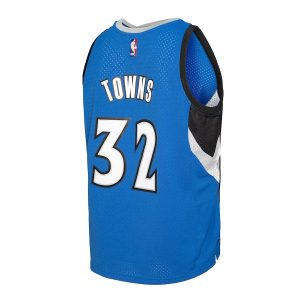 Men’s Minnesota Timberwolves Karl-Anthony Towns Mitchell & Ness Blue 2015/16 Swingman Jersey