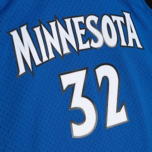 Men’s Minnesota Timberwolves Karl-Anthony Towns Mitchell & Ness Blue 2015/16 Swingman Jersey