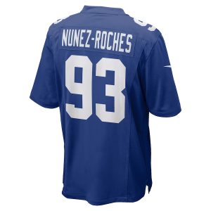Men’s New York Giants Rakeem Nunez-Roches Nike Royal Game Player Jersey