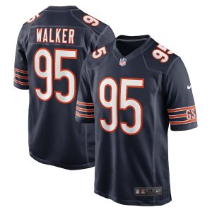 Men’s Chicago Bears P.J. Walker Nike Navy Game Player Jersey