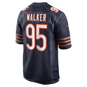 Men’s Chicago Bears P.J. Walker Nike Navy Game Player Jersey