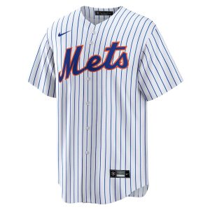 Men’s New York Mets Omar Narváez Nike White Home Replica Player Jersey