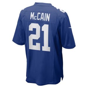 Men’s New York Giants Bobby McCain Nike Royal Game Player Jersey