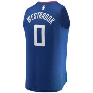 Men’s LA Clippers Russell Westbrook Fanatics Branded Royal Fast Break Player Jersey – Icon Edition