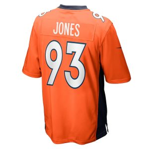 Men’s Denver Broncos Troy Jones Nike Orange Game Jersey
