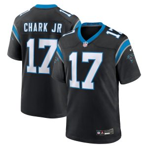 Men’s Carolina Panthers DJ Chark Jr. Nike Black Game Jersey