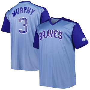 Men’s Atlanta Braves Dale Murphy Blue/Royal Cooperstown Collection Replica Player Jersey