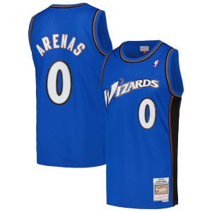 Men’s Washington Wizards Gilbert Arenas Mitchell & Ness Blue 2004/05 Hardwood Classics Swingman Jersey