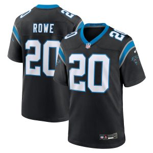 Men’s Carolina Panthers Eric Rowe Nike Black Game Jersey