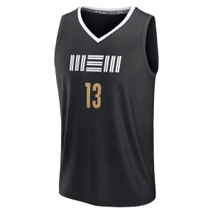 Men’s Memphis Grizzlies Jaren Jackson Jr. Fanatics Branded Black Fast Break Jersey – City Edition