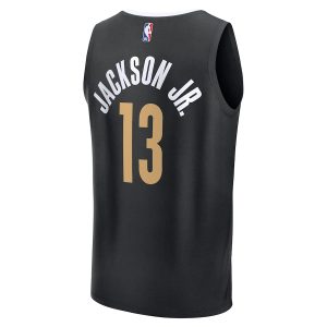 Men’s Memphis Grizzlies Jaren Jackson Jr. Fanatics Branded Black Fast Break Jersey – City Edition