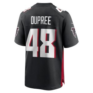 Men’s Atlanta Falcons Bud Dupree Nike Black Game Player Jersey
