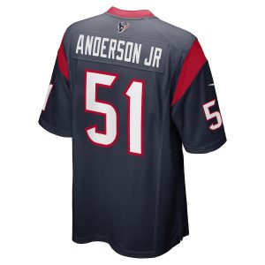 Men’s Houston Texans Will Anderson Jr. Nike Navy 2023 NFL Draft First Round Pick Game Jersey