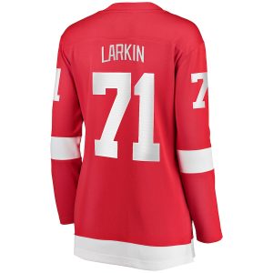 Women’s Detroit Red Wings Dylan Larkin Fanatics Branded Red Home Breakaway Player Jersey