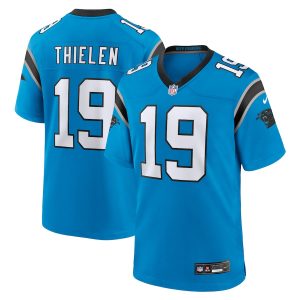 Men’s Carolina Panthers Adam Thielen Nike Blue Alternate Game Jersey