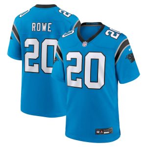 Men’s Carolina Panthers Eric Rowe Nike Blue Alternate Game Jersey