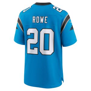 Men’s Carolina Panthers Eric Rowe Nike Blue Alternate Game Jersey