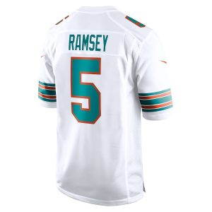 Men’s Miami Dolphins Jalen Ramsey Nike White Alternate Game Jersey