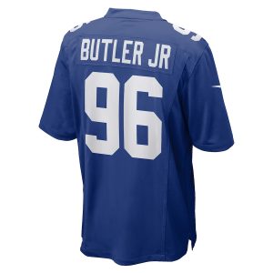 Men’s New York Giants Vernon Butler Jr. Nike Royal Team Game Jersey
