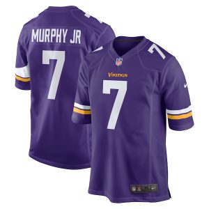Men’s Minnesota Vikings Byron Murphy Jr. Nike Purple Game Jersey
