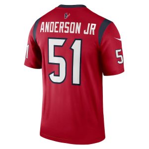 Men’s Houston Texans Will Anderson Jr. Nike Red Legend Jersey