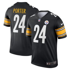 Men’s Pittsburgh Steelers Joey Porter Jr. Nike Black Legend Jersey