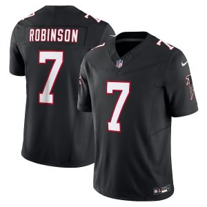 Men’s Atlanta Falcons Bijan Robinson Nike Black Alternate Vapor F.U.S.E. Limited Jersey