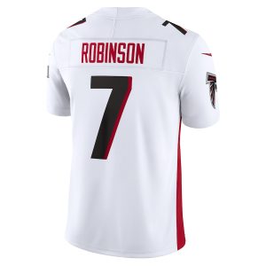Men’s Atlanta Falcons Bijan Robinson Nike White Vapor F.U.S.E. Limited Jersey