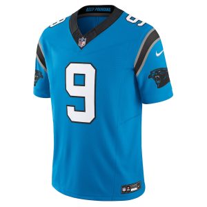 Men’s Carolina Panthers Bryce Young Nike Blue Vapor F.U.S.E. Limited Jersey