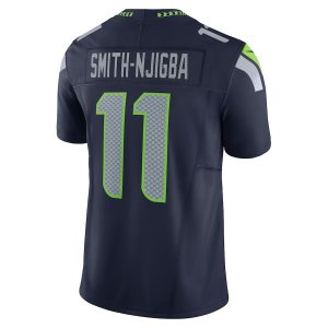 Men’s Seattle Seahawks Jaxon Smith-Njigba Nike Navy Vapor F.U.S.E. Limited Jersey