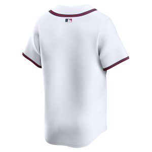 Men’s Atlanta Braves Nike White Home Limited Jersey